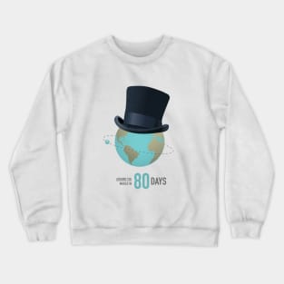 Around the World in 80 Days Crewneck Sweatshirt